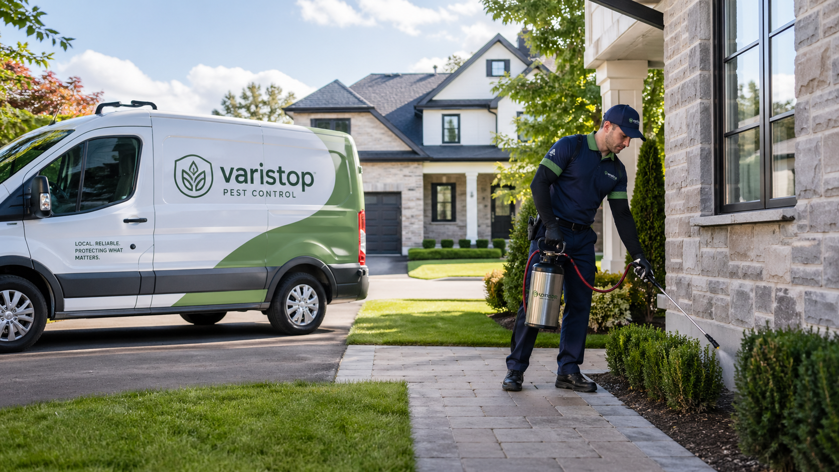 Varistop exterior residential pest prevention service